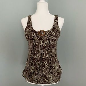 Blousy Retro-Style Tank